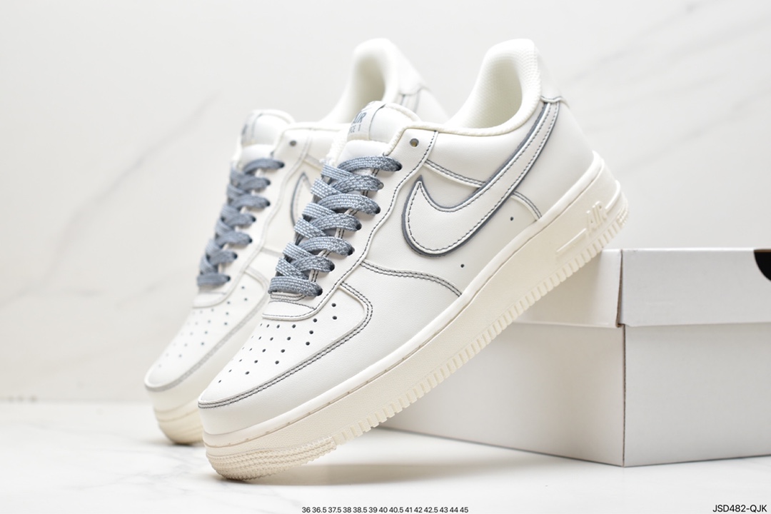 200 Nike Air Force 1 Low 灰白满天星315122-606