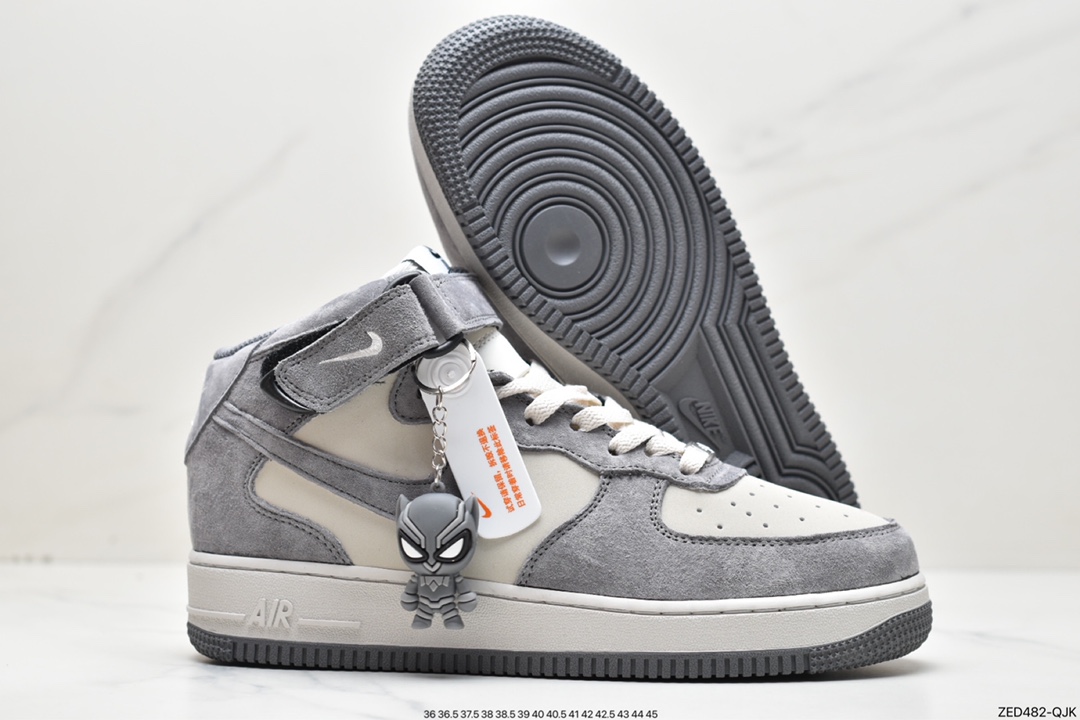 Air Force 1 MID Marvel Theme Black Panther CW2288-668