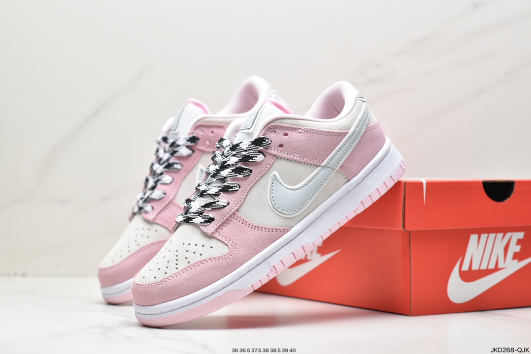160 Nike SB Dunk Low SE”Pink/Grey/Light Blue”扣篮系列低帮休DV3054-600