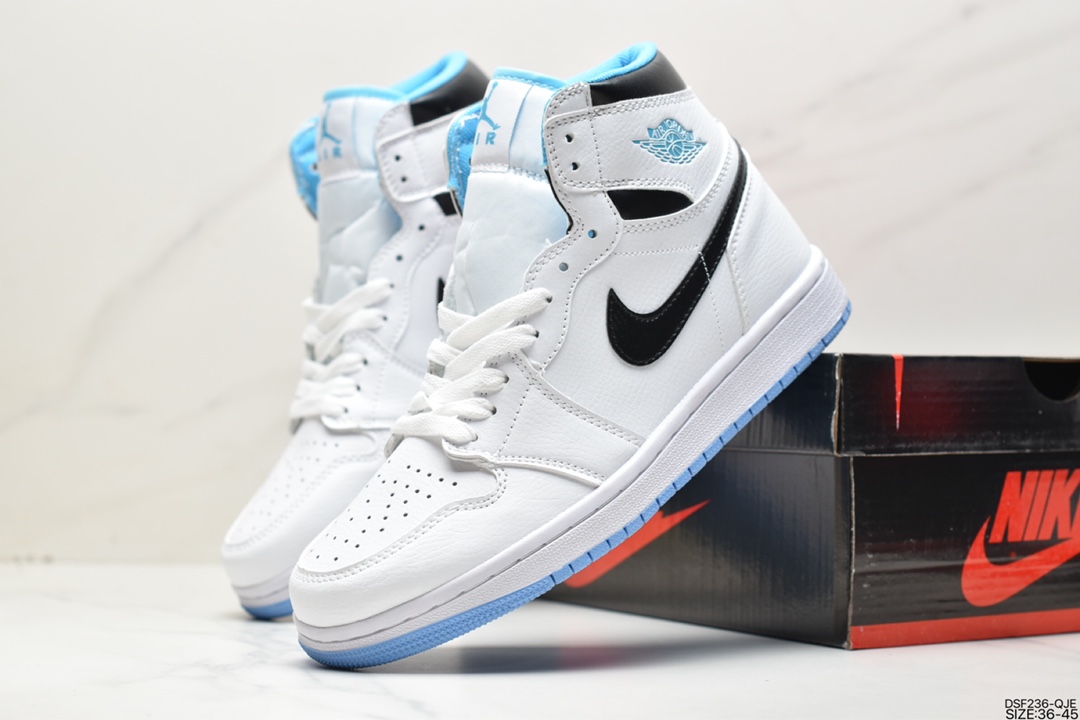 105 耐克Nike Air Jordan 1 Retro High OG”Black/White”AJ1代篮球鞋