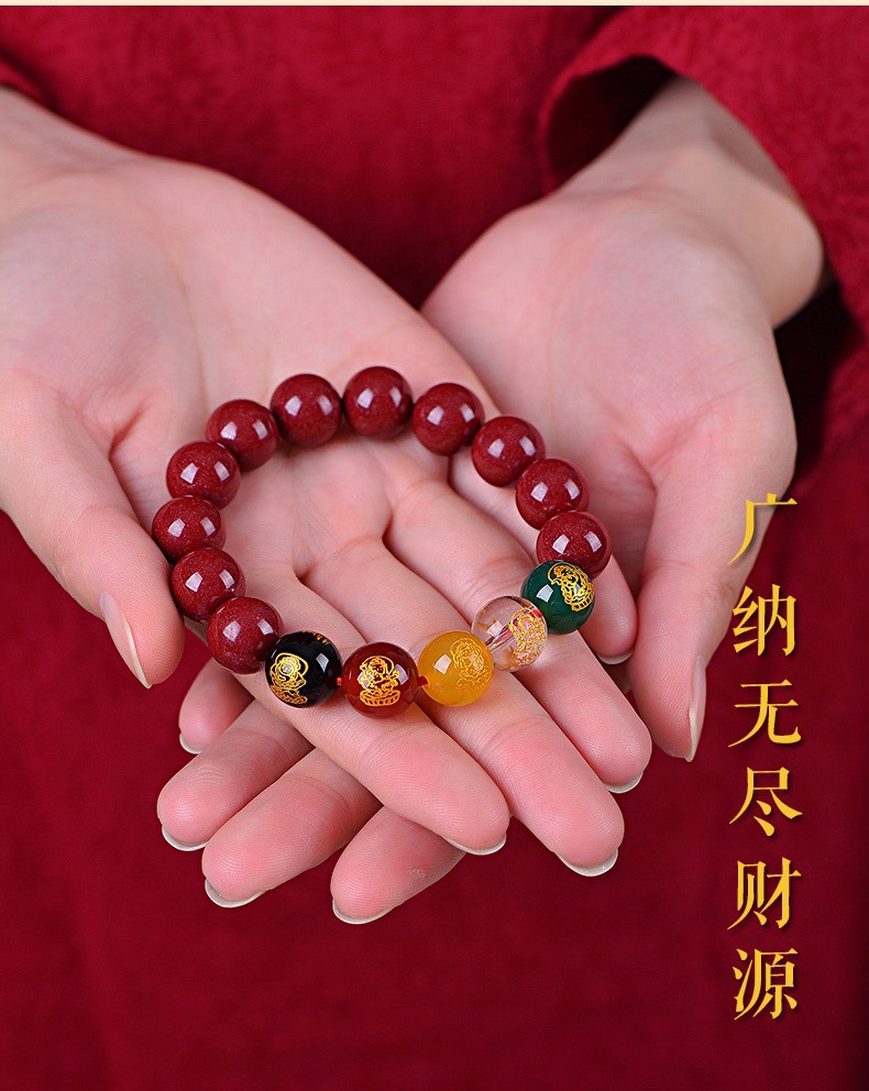 wearing cinnabar accessories—such as bracelets or talisman sachets—is - Comprehensive 6