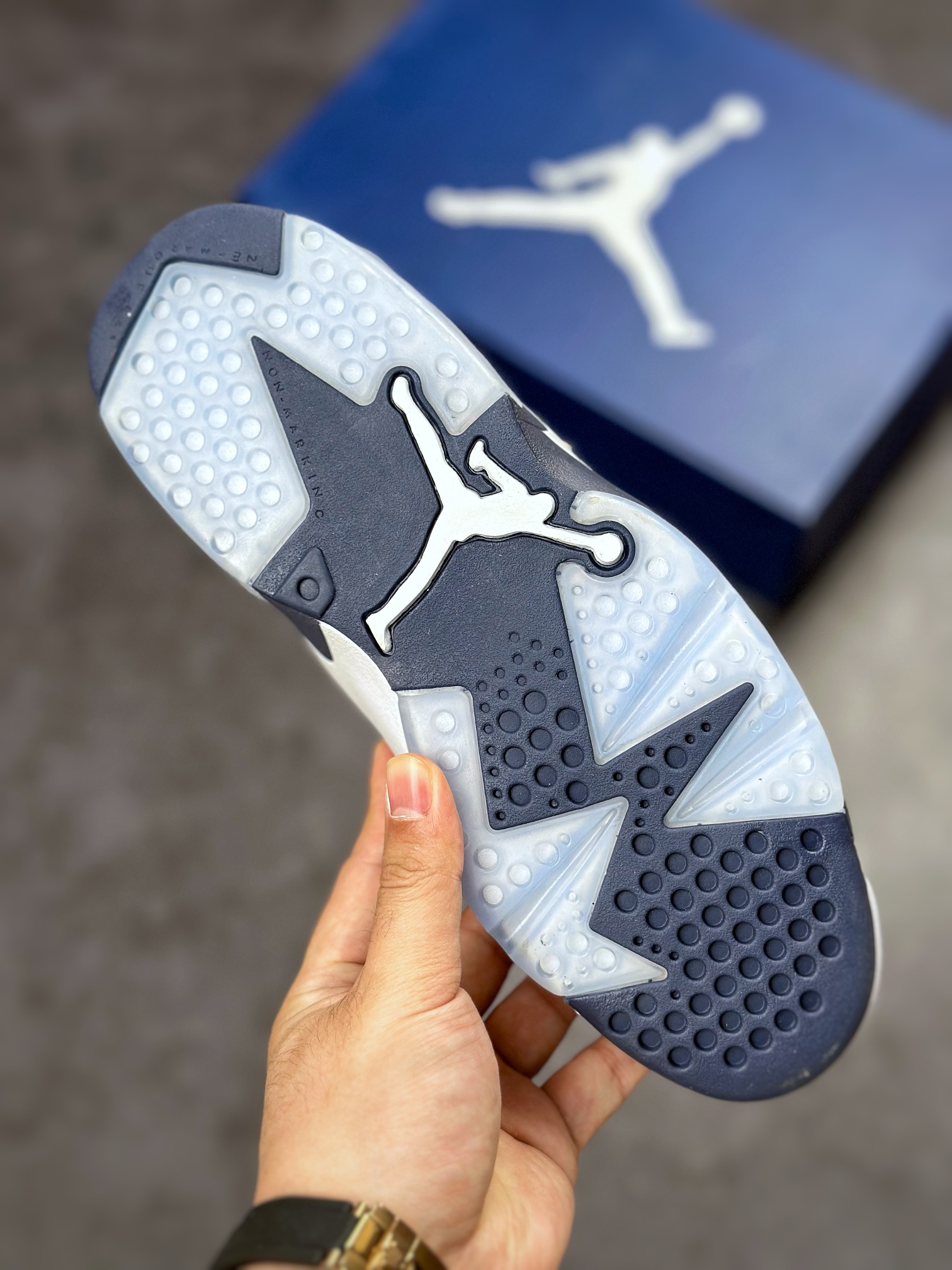 Air Jordan 6 Retro“Midnight Navy” 白蓝/午夜蓝 CT8529-141