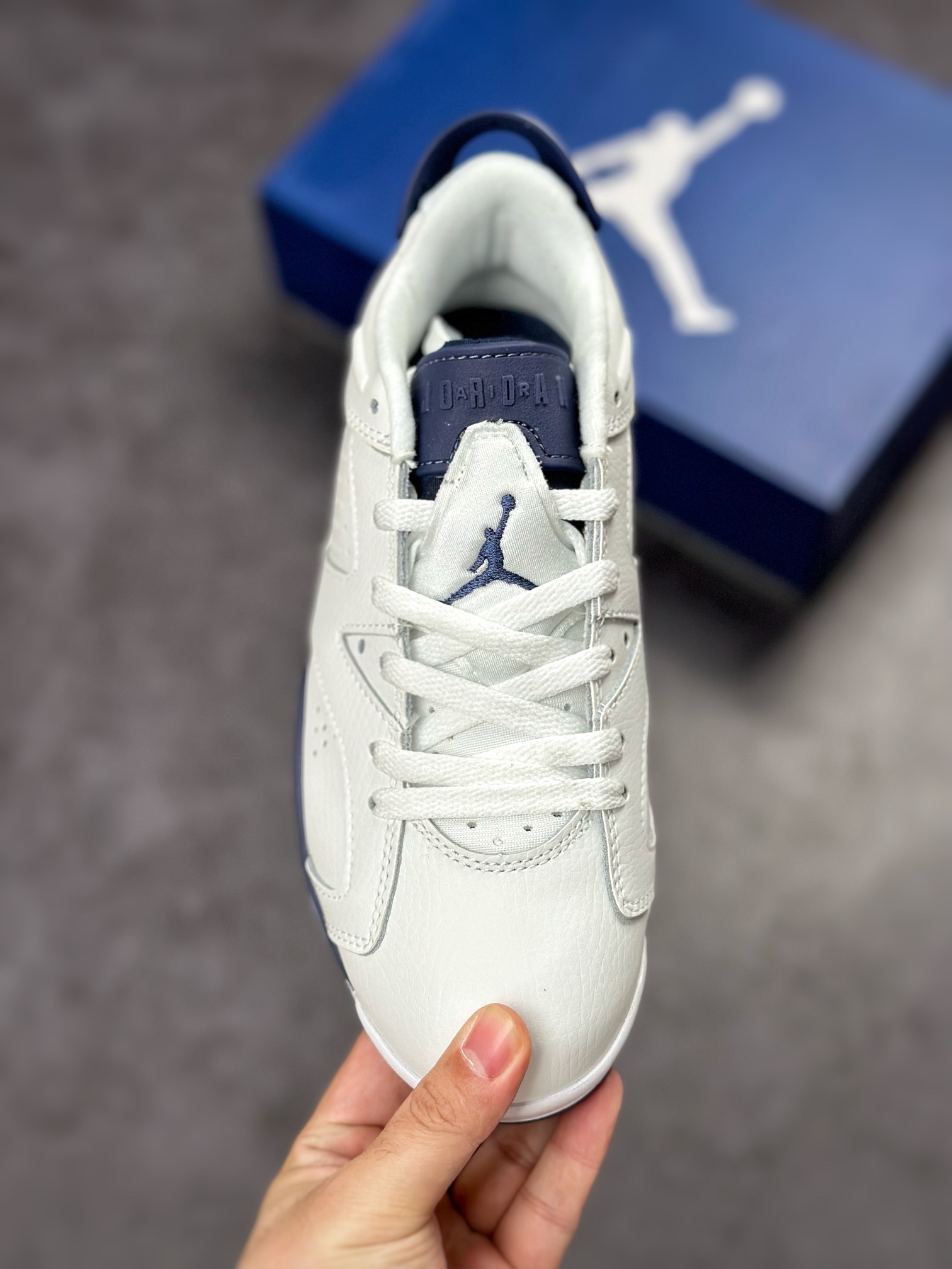 Air Jordan 6 Retro“Midnight Navy” 白蓝/午夜蓝 CT8529-141