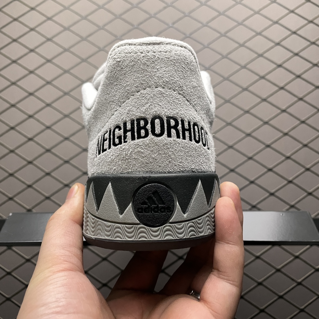 Neighborhood x AD 阿迪 Adimatic 鲨鱼 复古休闲面包鞋 H 全新版本出货 内增订制长筒袜和鞋带 尺码:36 36.5 2