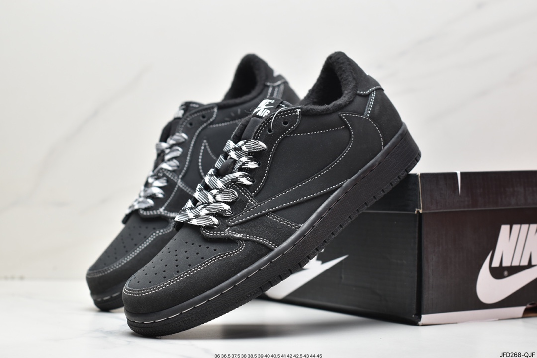 170 耐克Nike Air Jordan 1 Low OG SP”Grey/Black/White”AJ1乔丹一代DM7866-168