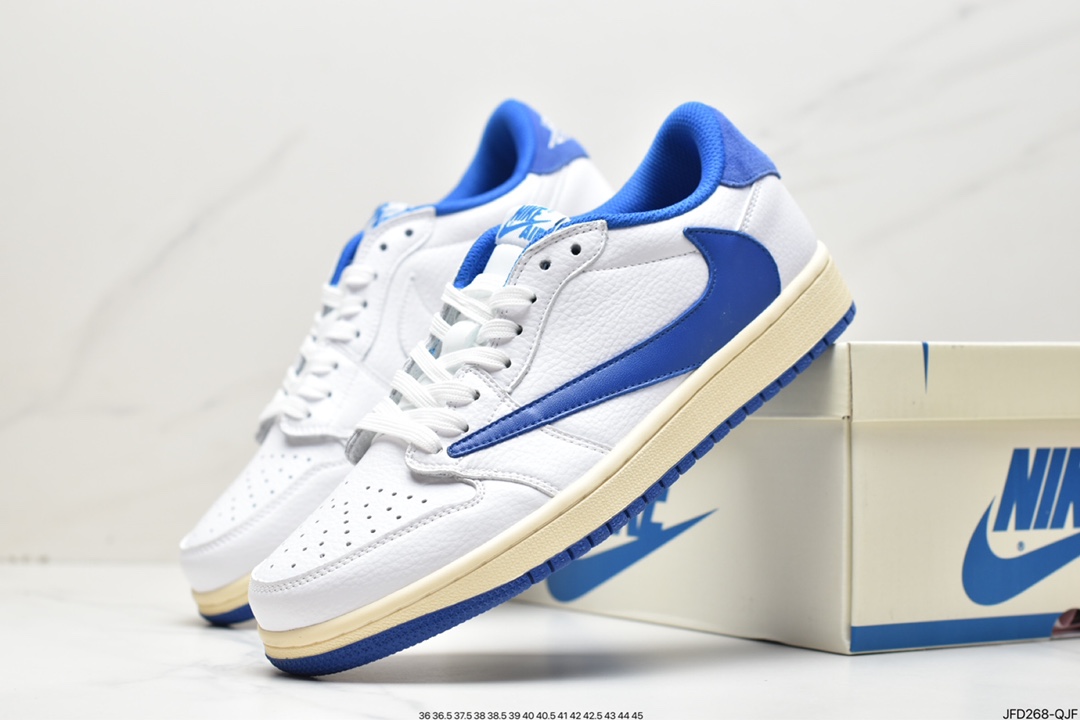 170 耐克Nike Air Jordan 1 Low OG SP”Grey/Black/White”AJ1乔丹一代DM7866-168