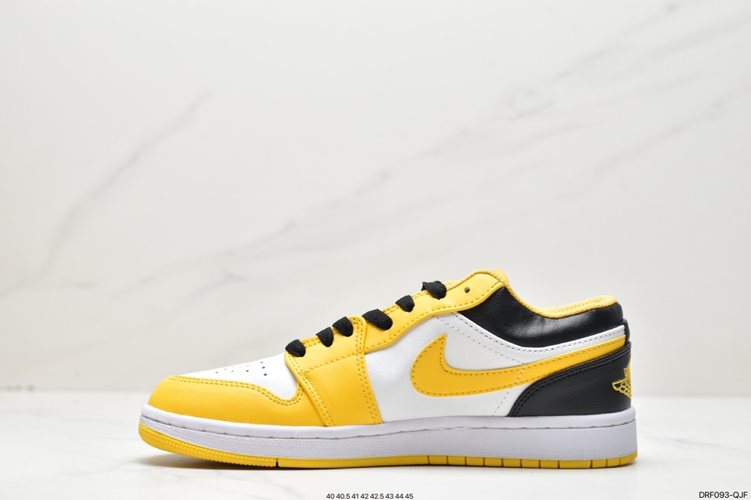 115 耐克NK Air Jordan 1 Low”Breathe/Triple White”AJ1乔丹一代篮球鞋 553558-701