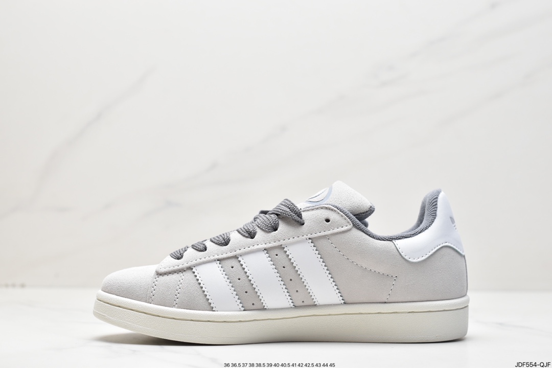 Adidas Originals Campus 00s College Series Skateboard Shoes ”Summer Light Gray” GY9472