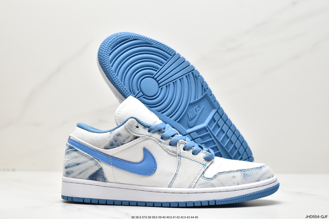 190 Nike Air Jordan 1 Low SE”Washed Denim”AJ1乔丹一代DM8947-100