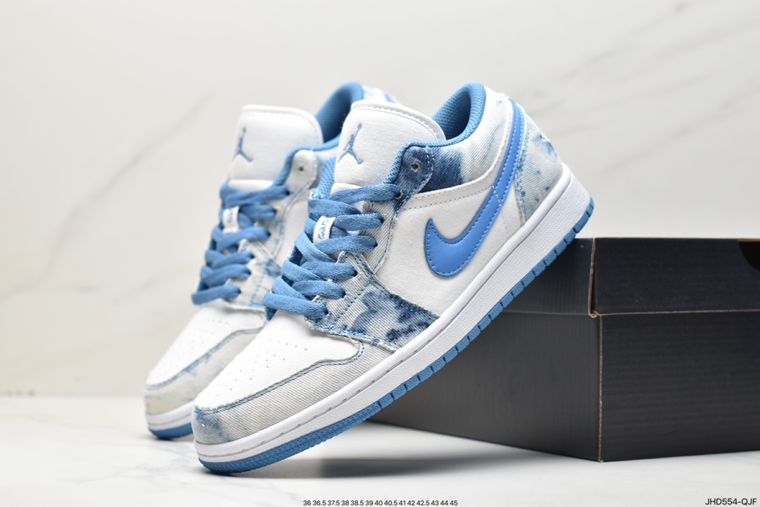190 Nike Air Jordan 1 Low SE”Washed Denim”AJ1乔丹一代DM8947-100