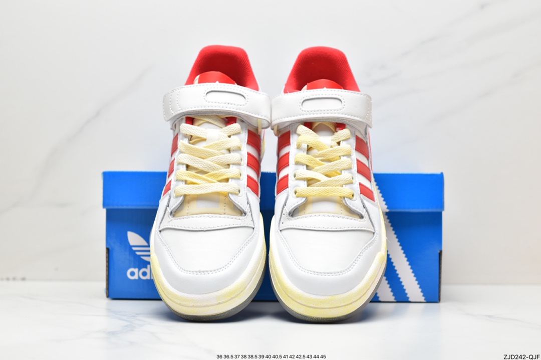 Adidas Forum 84 Low Low help massage stickers new color HR0557