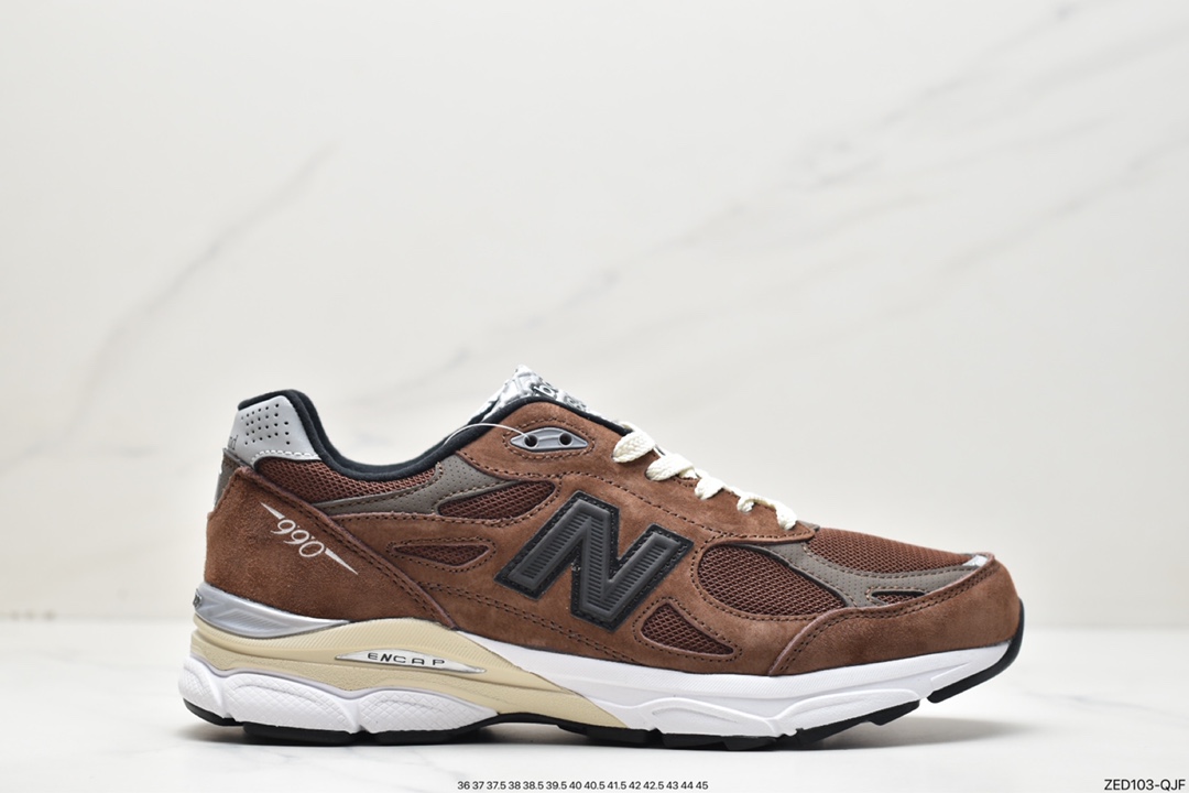 260  New Balance NB990系列 高端美产复古休闲跑步鞋 M990JB3