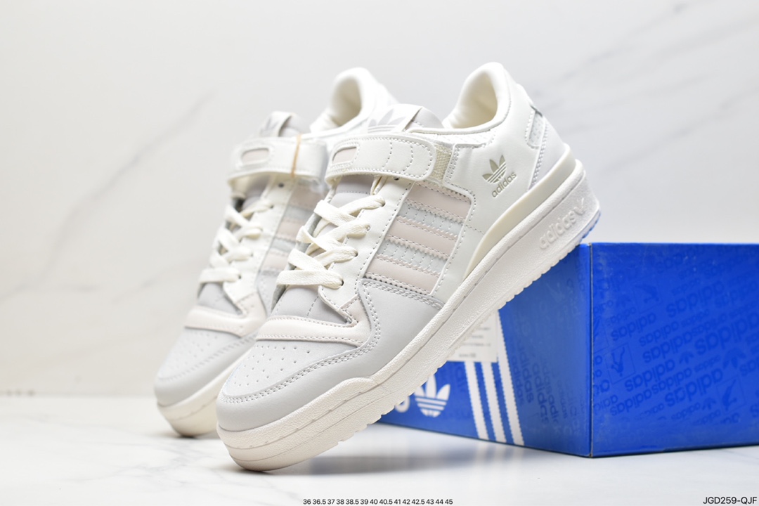 Adidas Originals Forum 84 Low Rome series Velcro low-top sneakers HQ6942