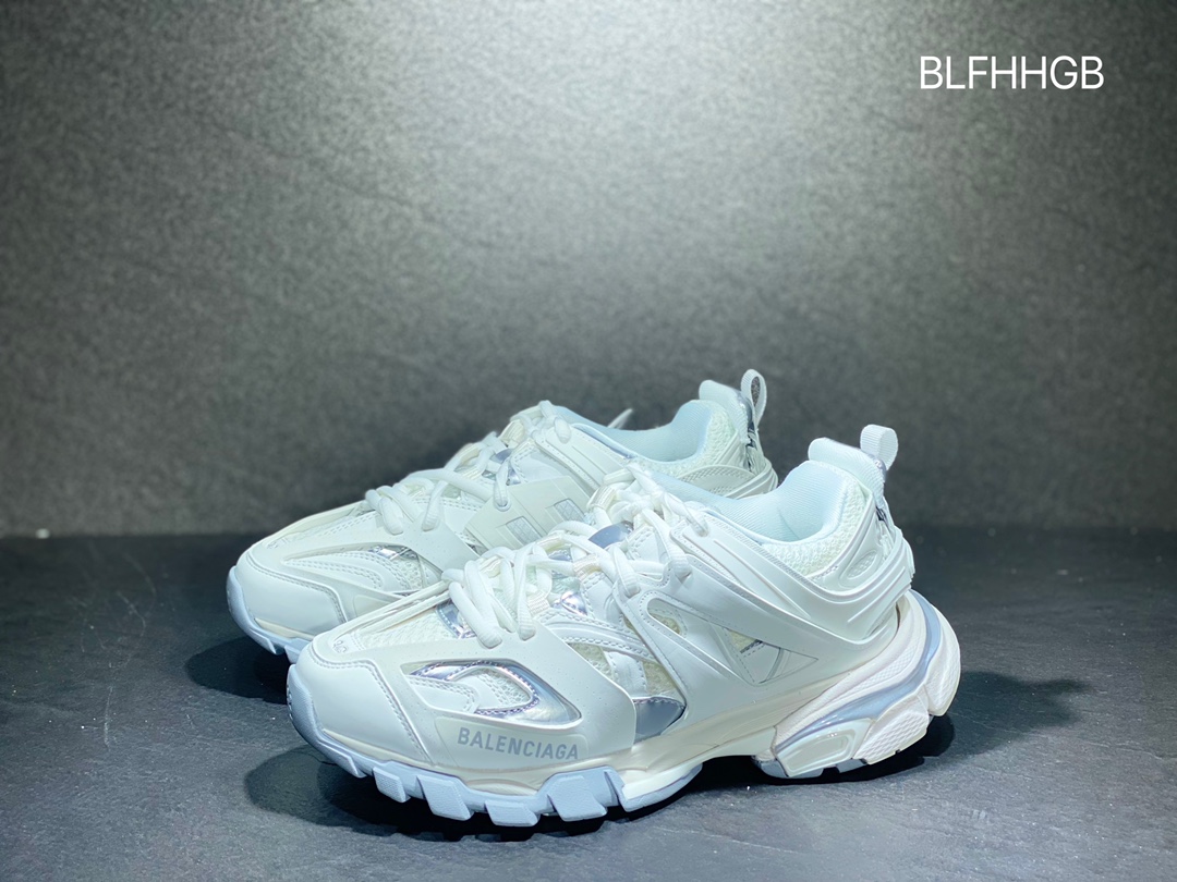 Balenciaga Track Sneaker Tess s.Tire Res BI ALV/TIS EFF NUBUK/TIS E