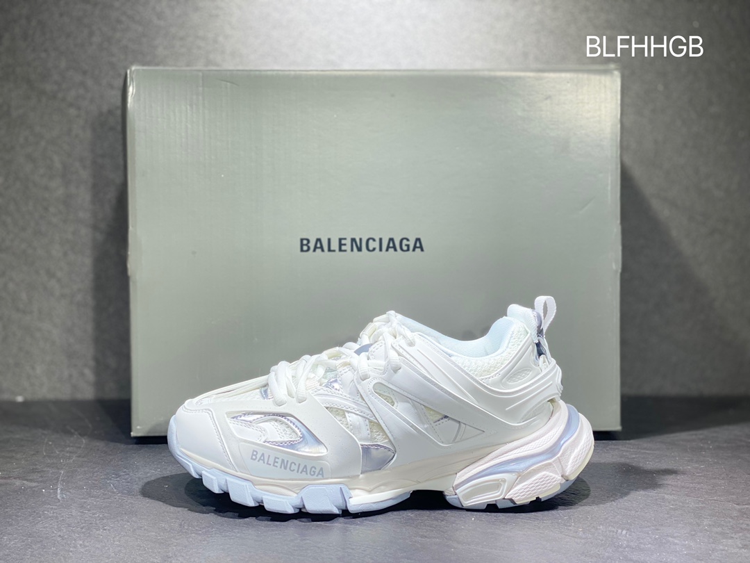 Balenciaga Track Sneaker Tess s.Tire Res BI ALV/TIS EFF NUBUK/TIS E