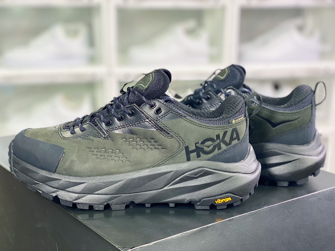 Hoka One One M KSY KAHA GTX LOW Kaha high-top series thick-soled lightweight tank military boots outdoor mountaineering sneakers