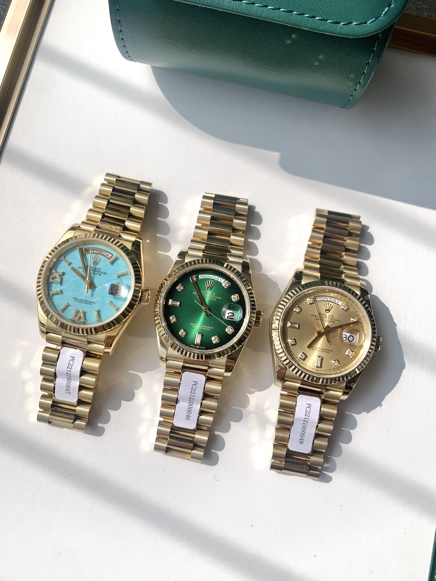 Rolex Datejust Orologio da Polso Le repliche acquistano speciale
 Verde Unisex Cuoio genuino Fashion 2836 Movement