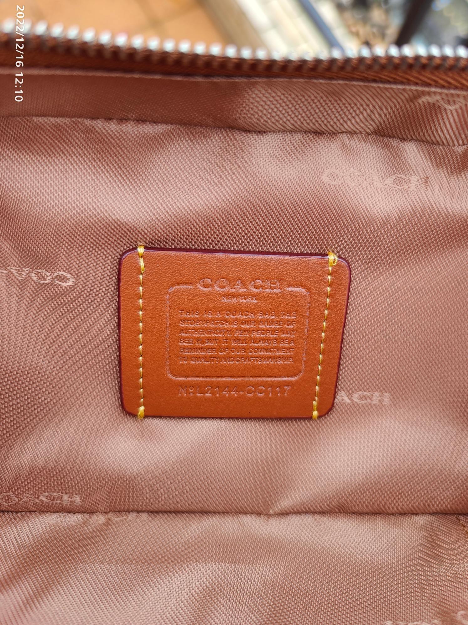 Coach 货号cc117