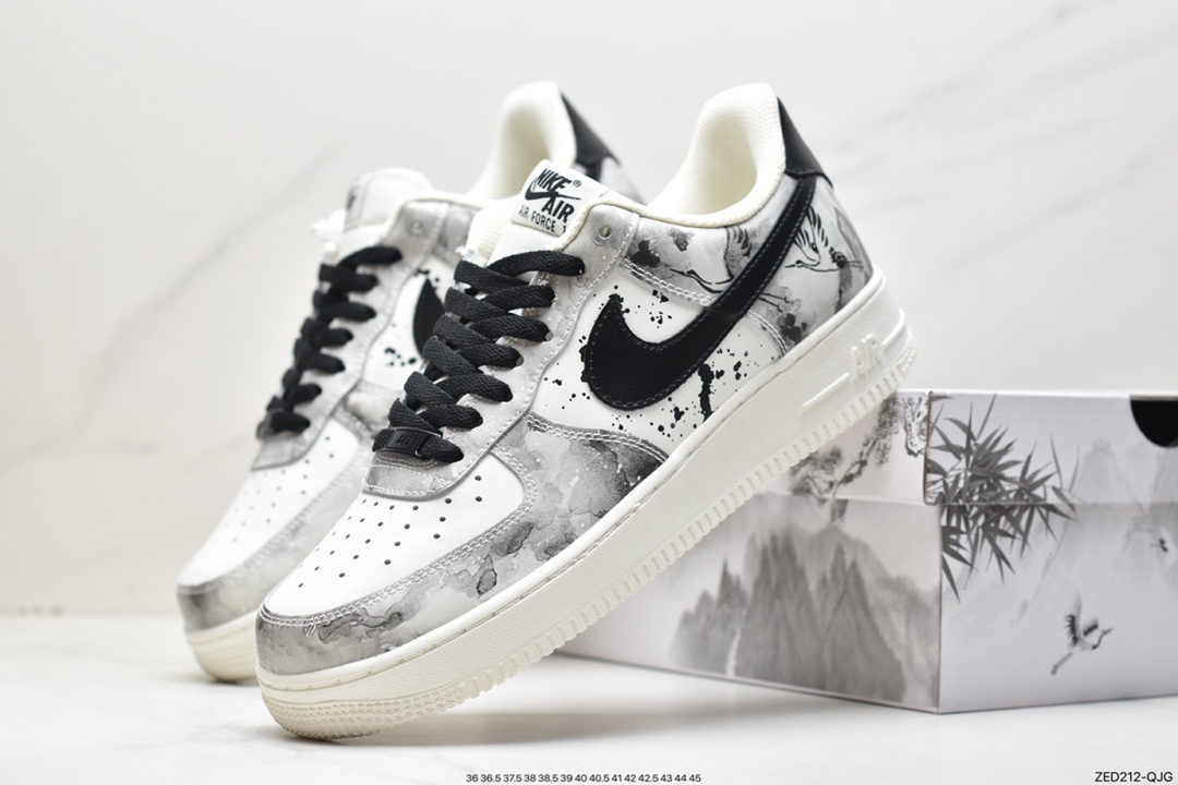 260 NK Air Force 1 Low 山水墨画 BL1522-089