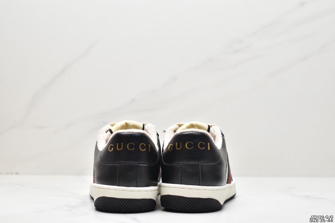 Gucci Distressed Screener sneaker small dirty shoes series