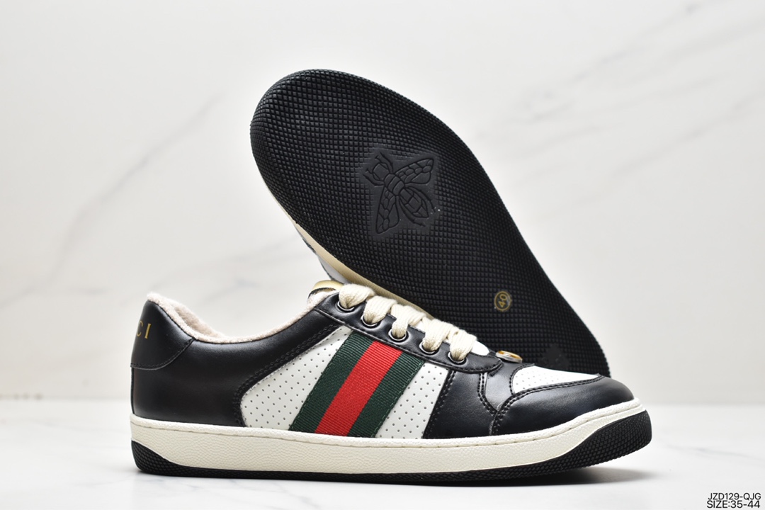 Gucci Distressed Screener sneaker small dirty shoes series