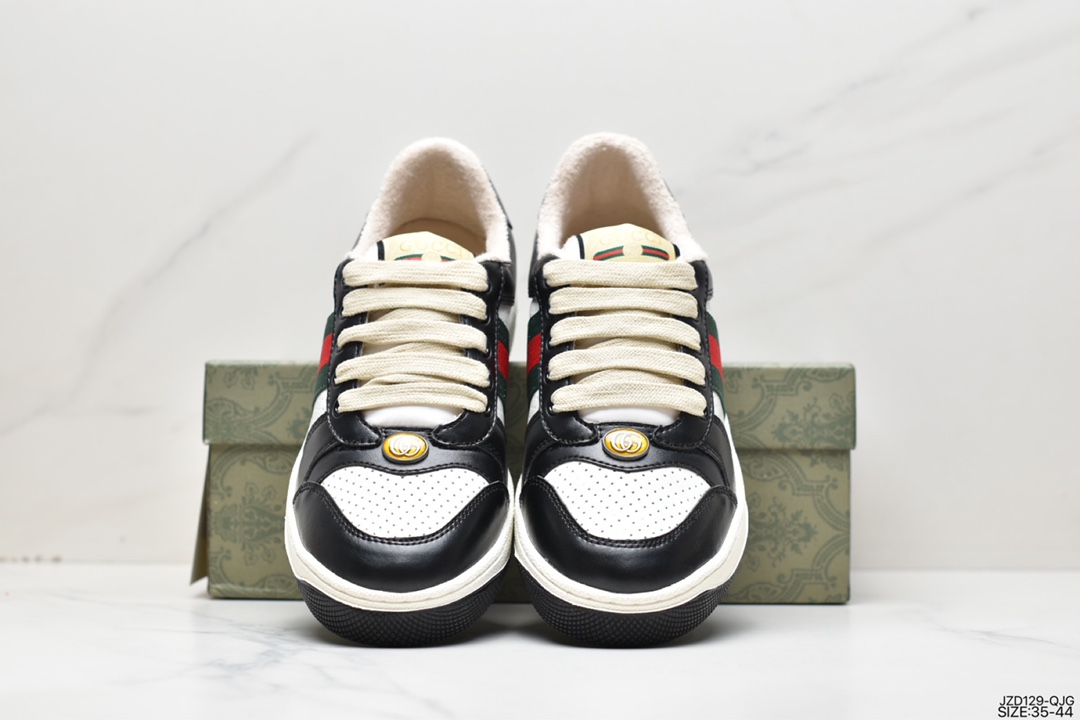 Gucci Distressed Screener sneaker small dirty shoes series