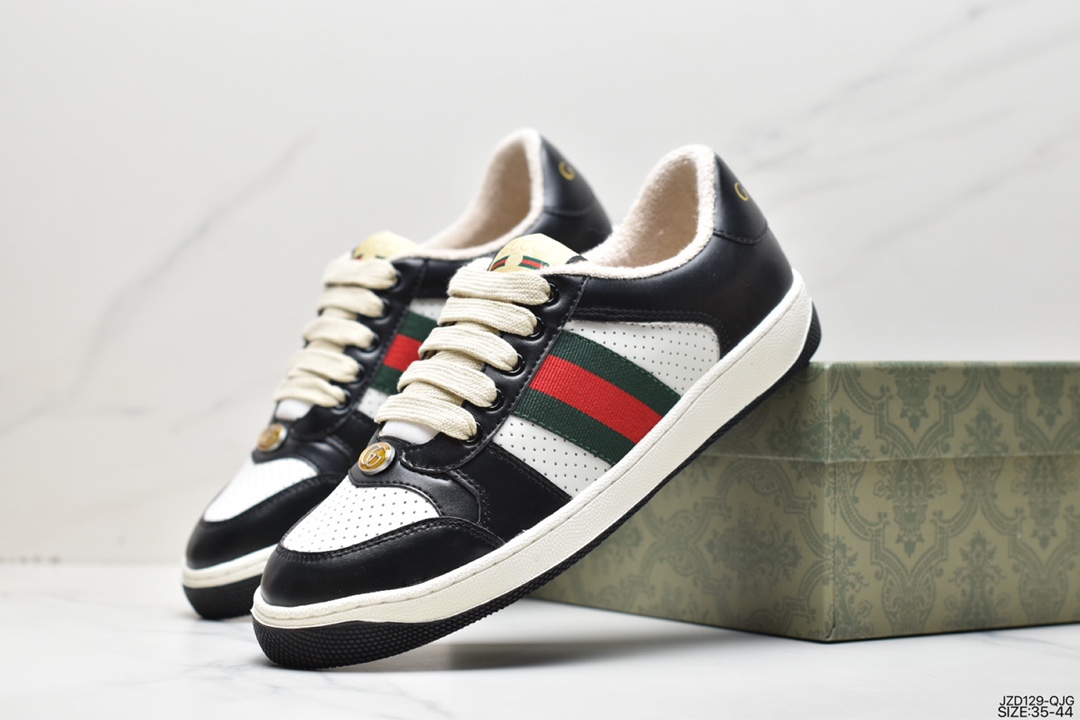 Gucci Distressed Screener sneaker small dirty shoes series