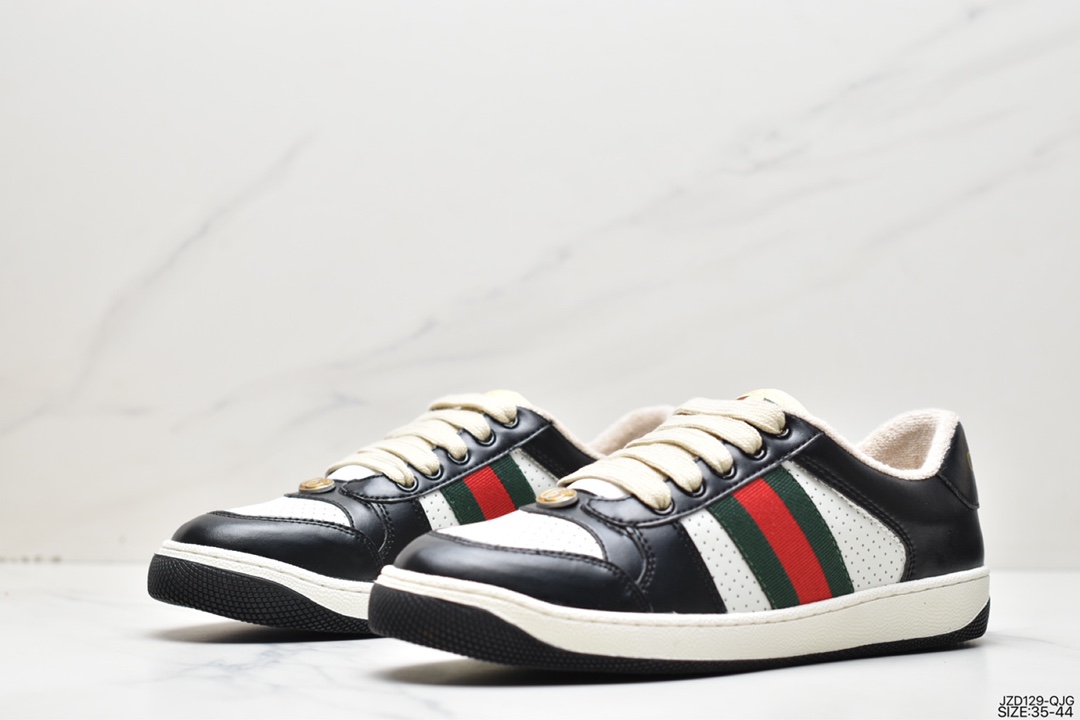 Gucci Distressed Screener sneaker small dirty shoes series