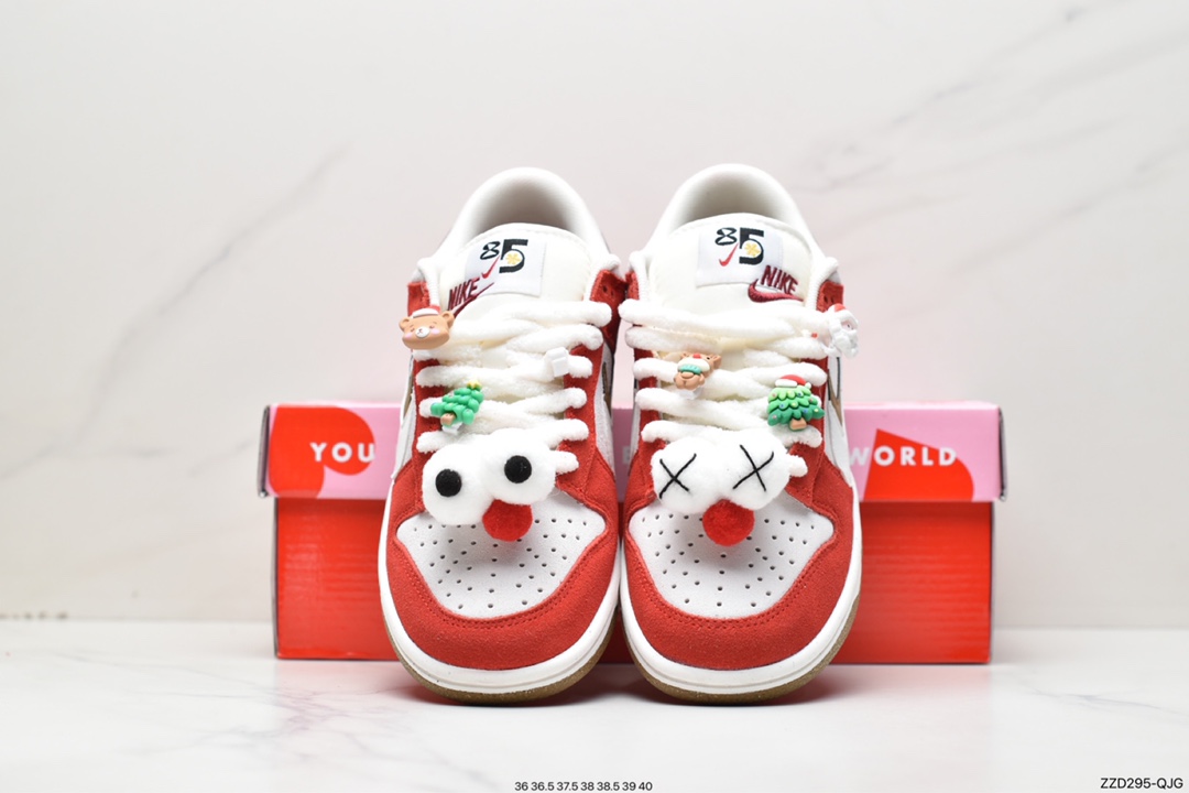 250 Nike SB Dunk Low SE ”85 Double Swoosh Sail Orange”扣篮DO9457-100