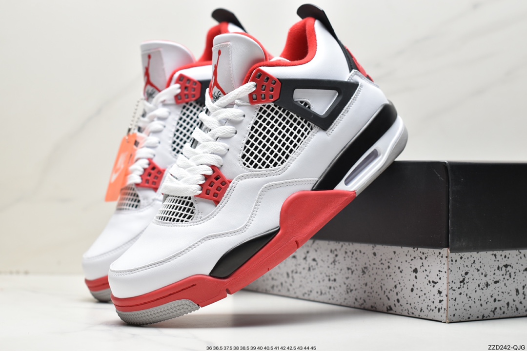 250 Nike Air Jordan 4 Retro OG”Fire Red” AJ4代中帮篮球鞋DC7770-160