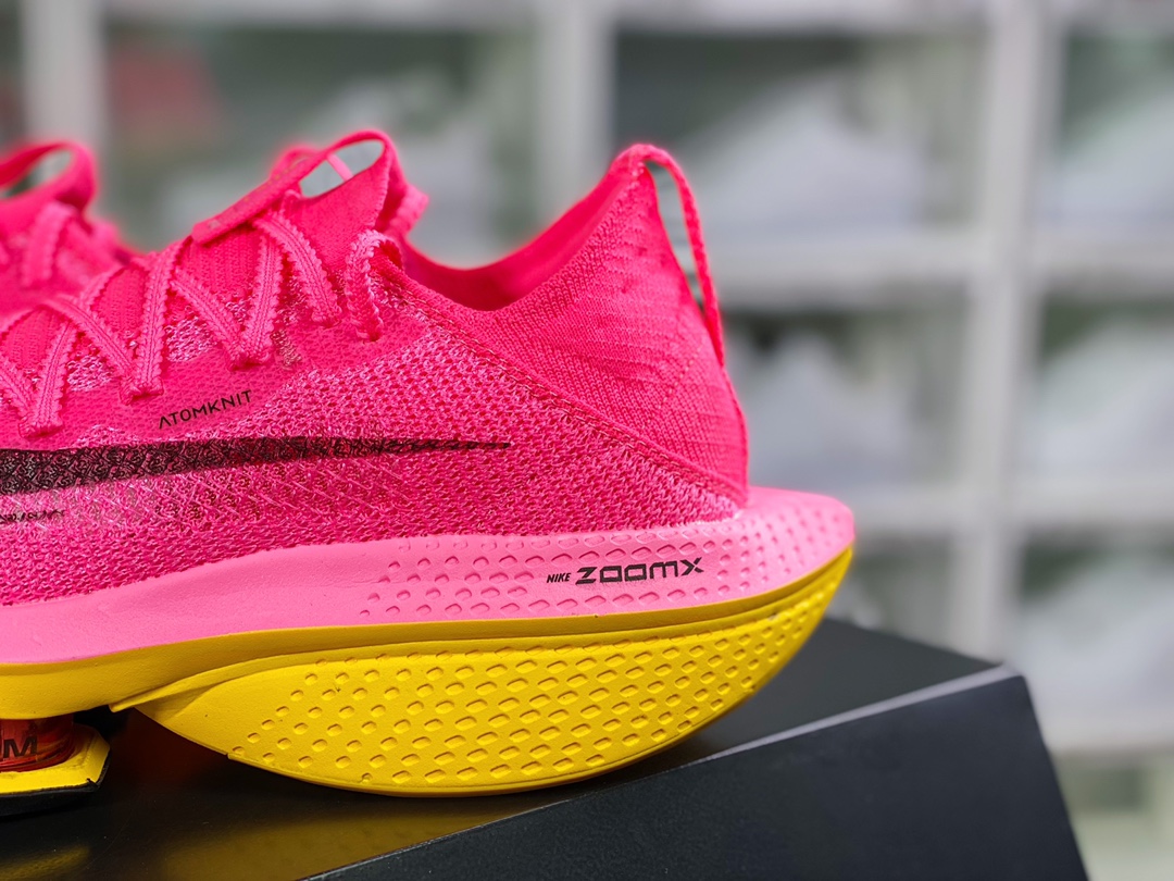 280 Air ZoomX AlphaFly NEXT% 2”Pink Colour/Black/Yellow”阿尔法2代DV9422-120