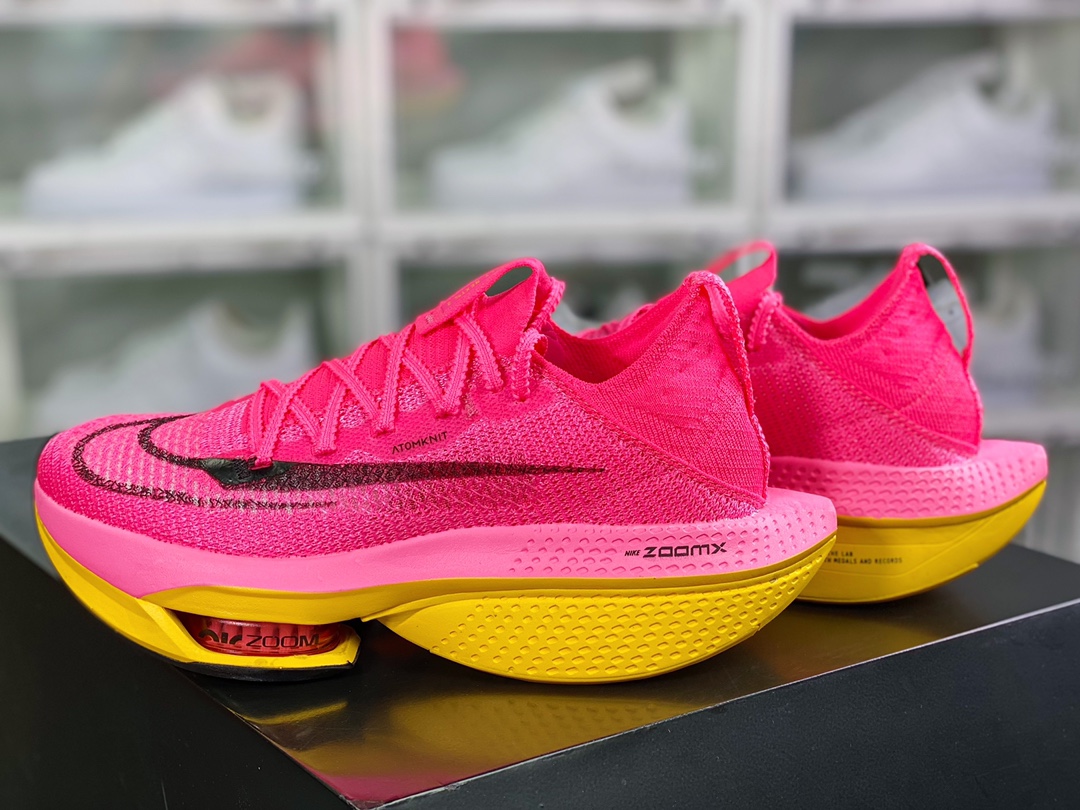 280 Air ZoomX AlphaFly NEXT% 2”Pink Colour/Black/Yellow”阿尔法2代DV9422-120