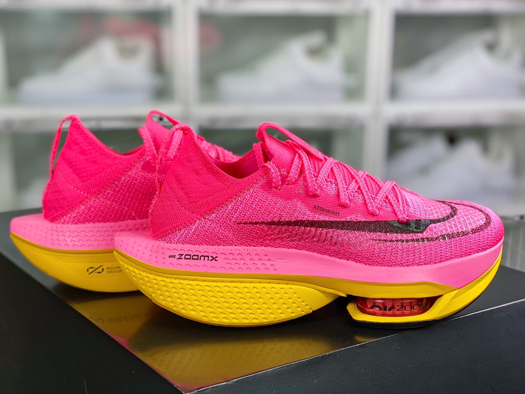 280 Air ZoomX AlphaFly NEXT% 2”Pink Colour/Black/Yellow”阿尔法2代DV9422-120