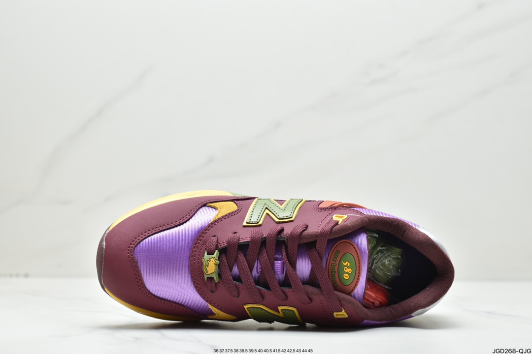 New Balance 580 new color Meichao high-end 580SR2