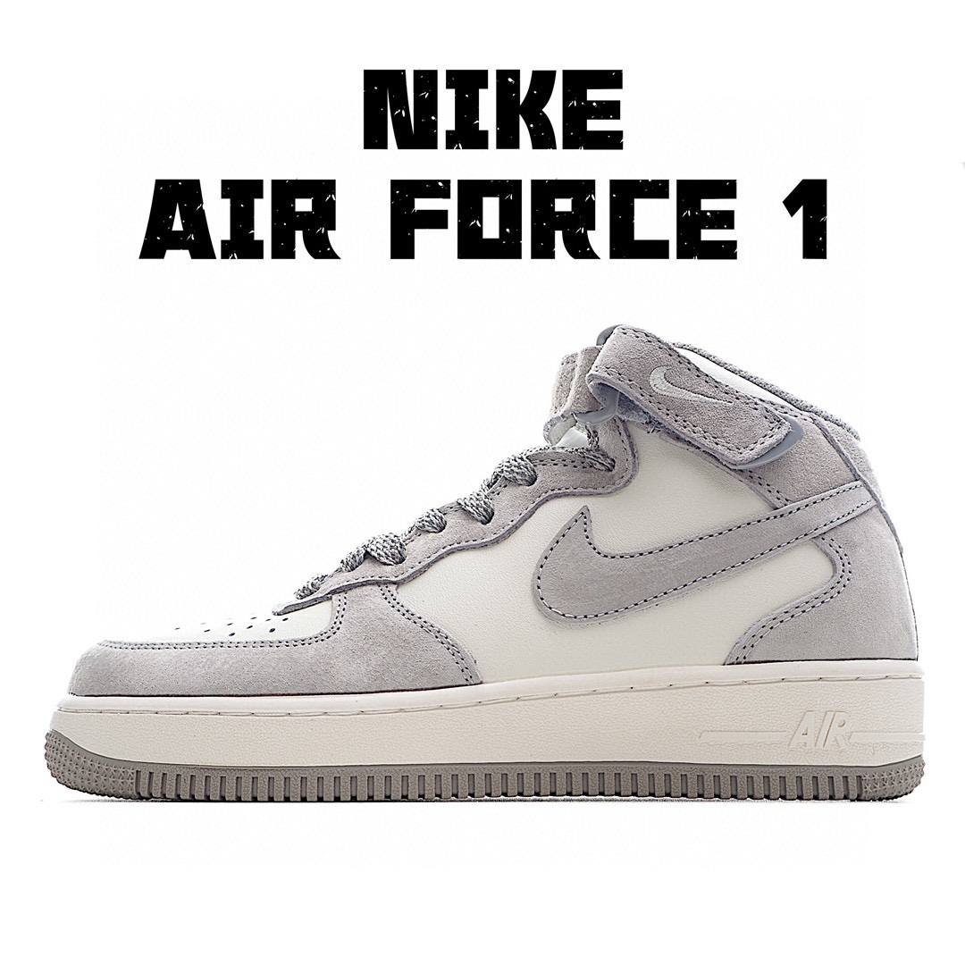 240 独家实拍Nike Air Force 1 空军一号中帮休闲运动板鞋 CQ3866-015
