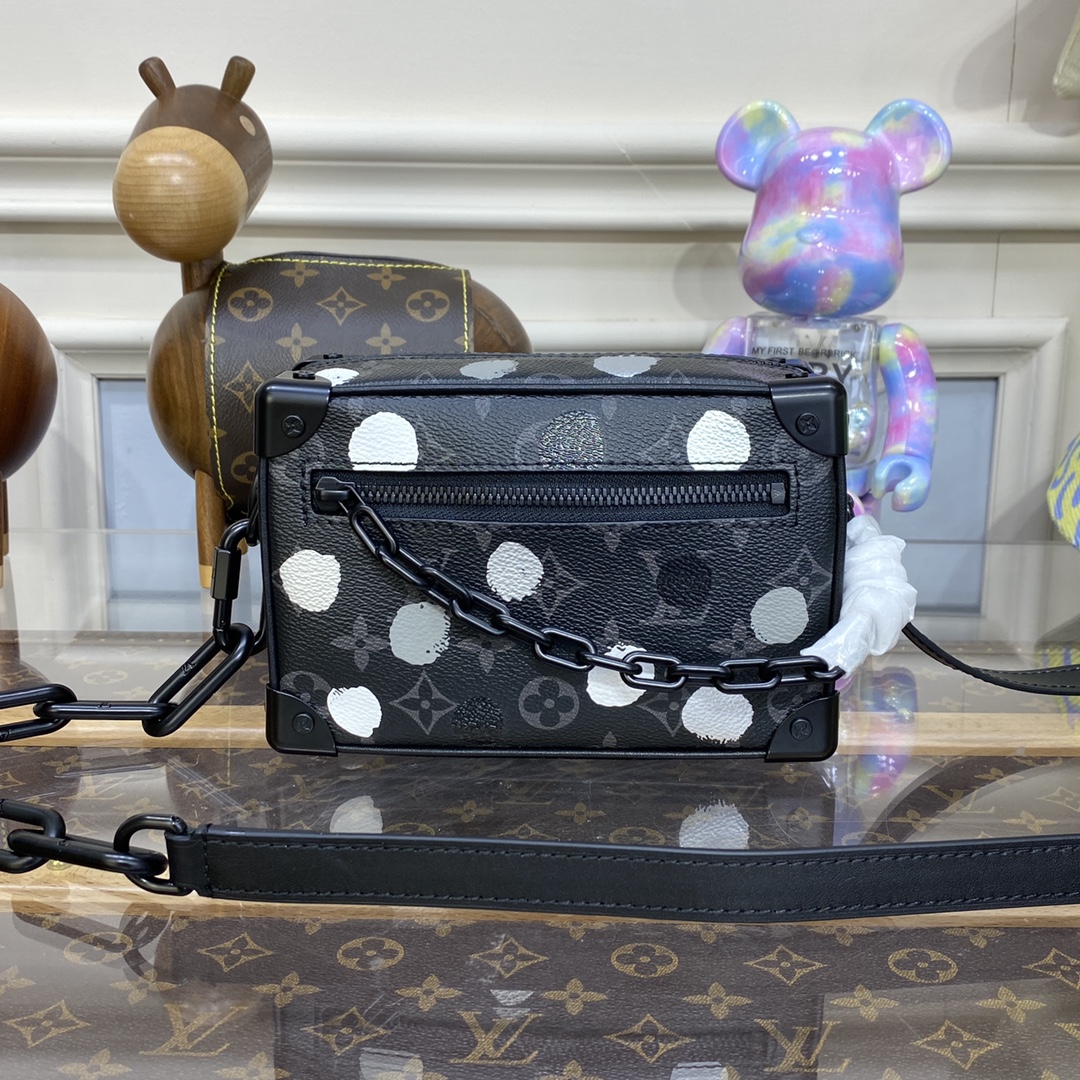 Louis Vuitton LV Soft Trunk Crossbody & Shoulder Bags Doodle Printing Canvas Resin Mini M81936