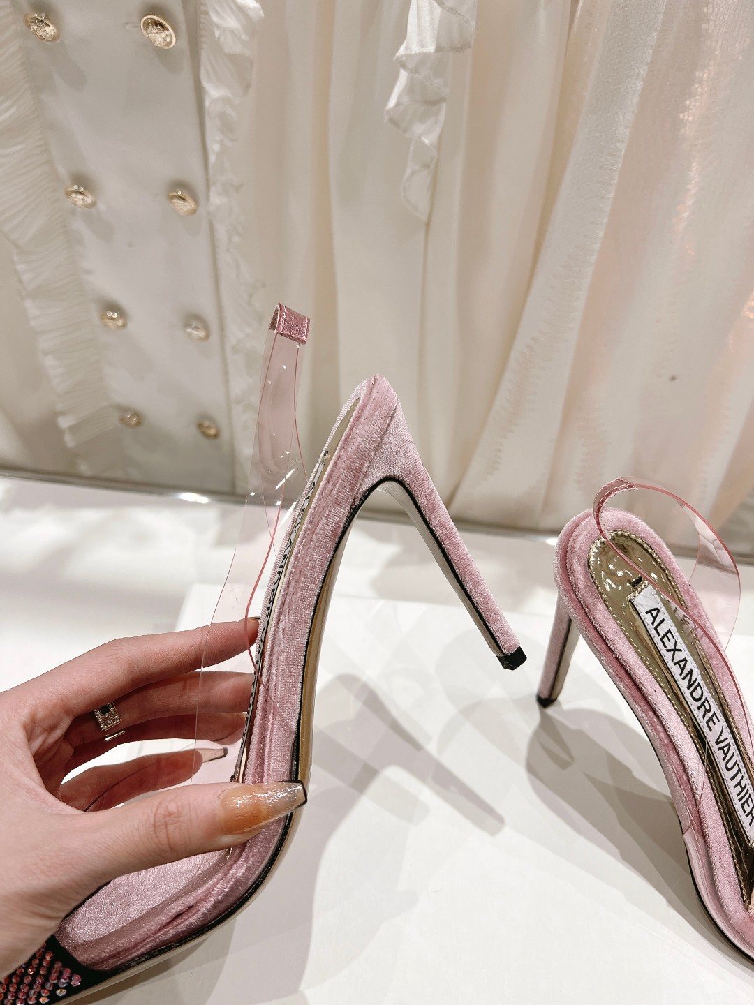 Luxury Custom Shoes with Diamond-Head Heels: AlexandreVuthier 2023SS Collection Highlights - 图片 6