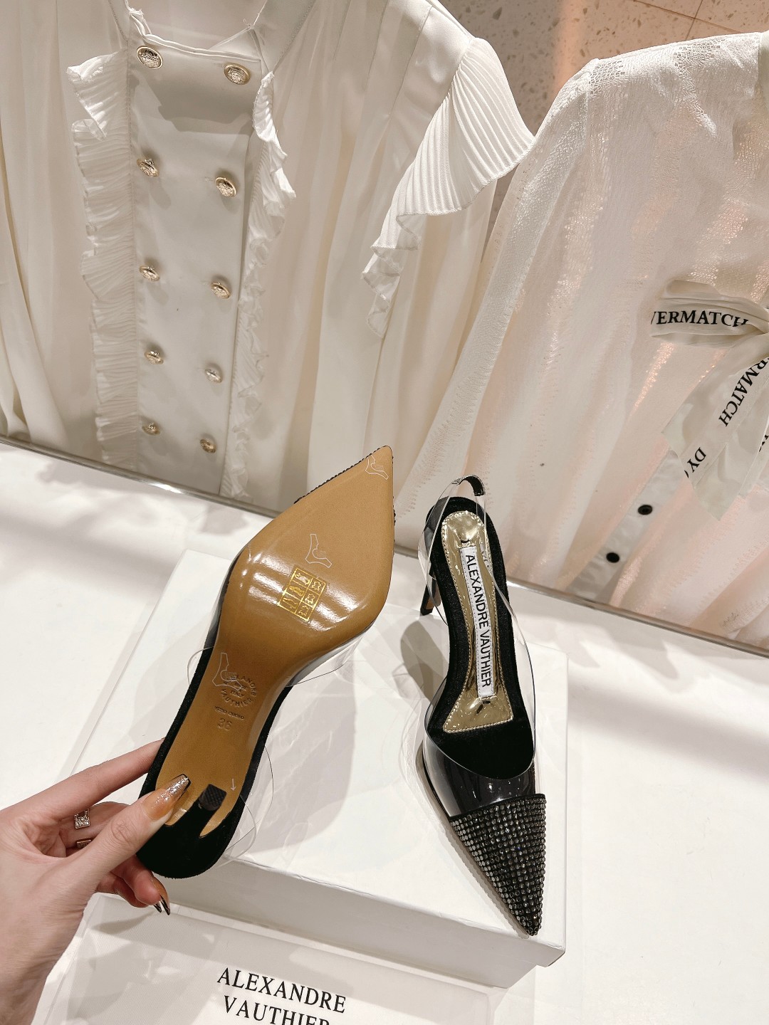 Luxury Diamond-Heel Shoes by AlexandreVuthier 2023SS: Goddess Collection, 700 Offer - 图片 9