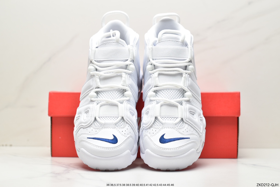 270 Nike Air More Uptempo'96”Cool Grey Midnight Navy ”皮蓬一代DH8011-100