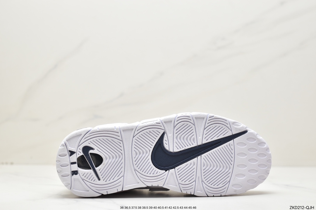 270 Nike Air More Uptempo'96”Cool Grey Midnight Navy ”皮蓬一代DH8011-100