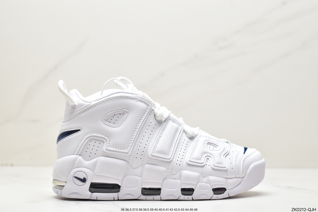 270 Nike Air More Uptempo'96”Cool Grey Midnight Navy ”皮蓬一代DH8011-100