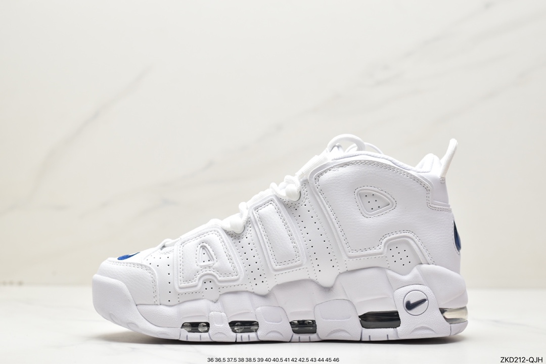 270 Nike Air More Uptempo'96”Cool Grey Midnight Navy ”皮蓬一代DH8011-100