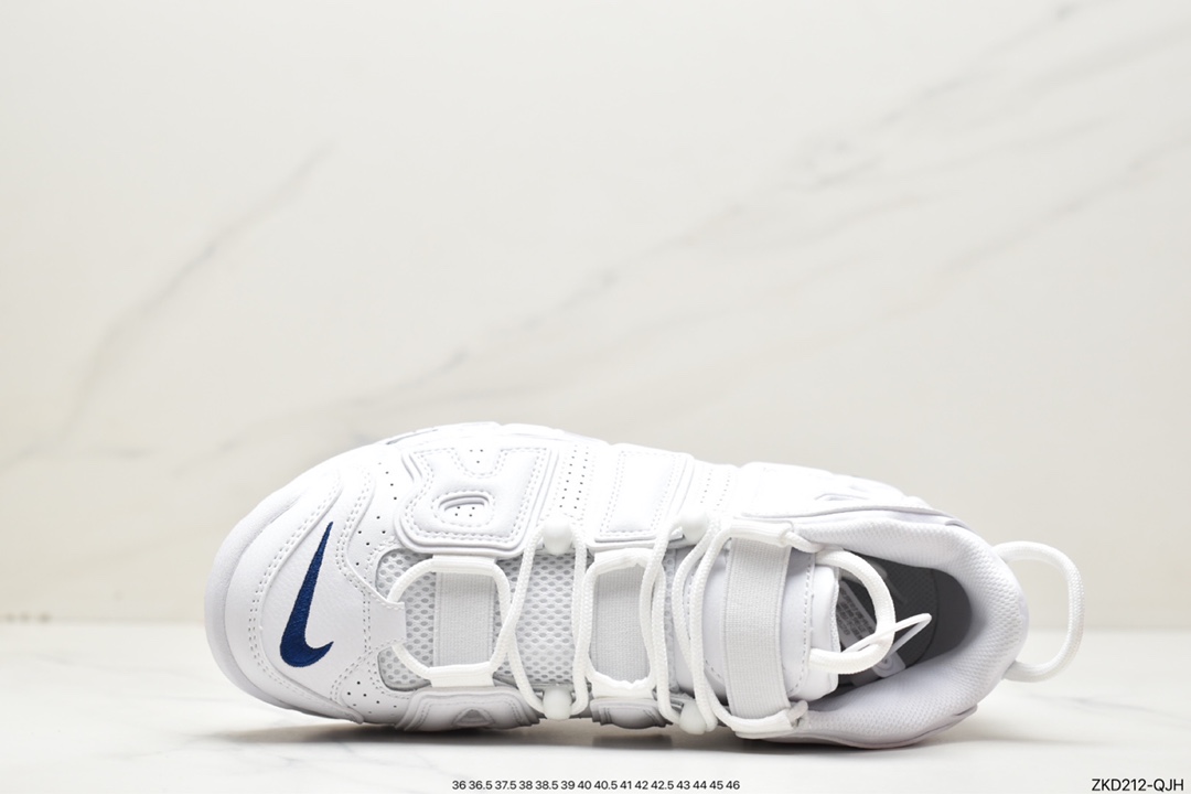 270 Nike Air More Uptempo'96”Cool Grey Midnight Navy ”皮蓬一代DH8011-100