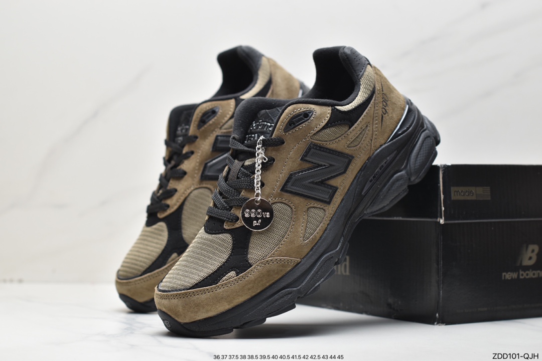 JJJJound x New Balance 990v3 US-produced joint retro low-top jogging shoes M990JJ3