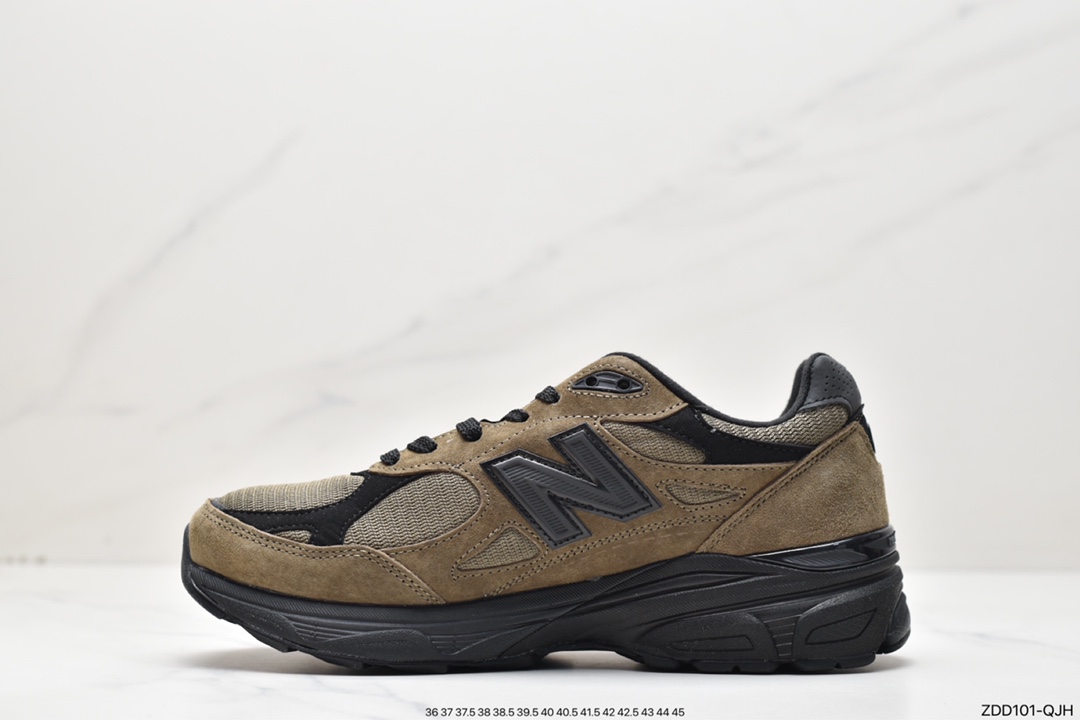 JJJJound x New Balance 990v3 US-produced joint retro low-top jogging shoes M990JJ3