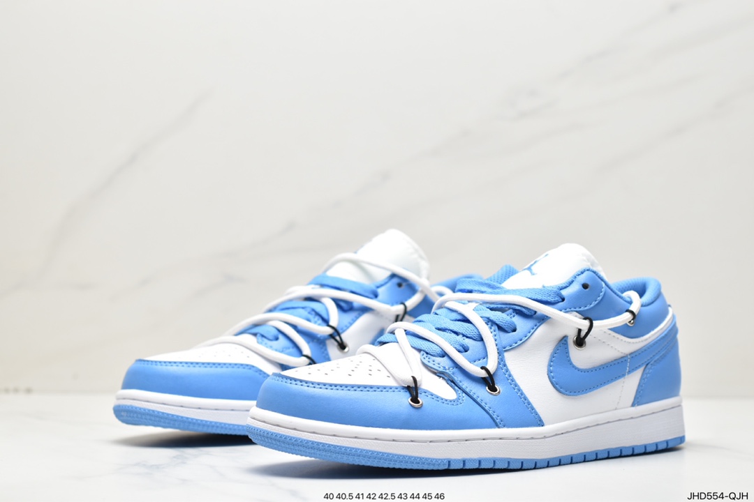 190 Air Jordan 1 Low 解构抽绳低帮 AJ1乔1低帮休闲板鞋 AO9944-441