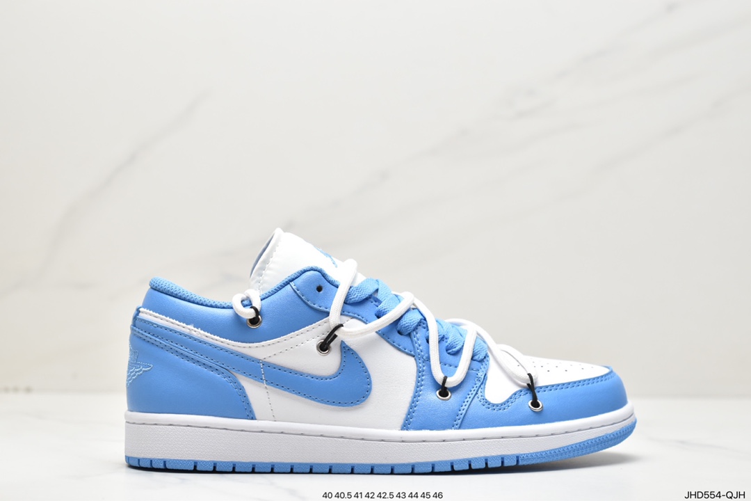 190 Air Jordan 1 Low 解构抽绳低帮 AJ1乔1低帮休闲板鞋 AO9944-441