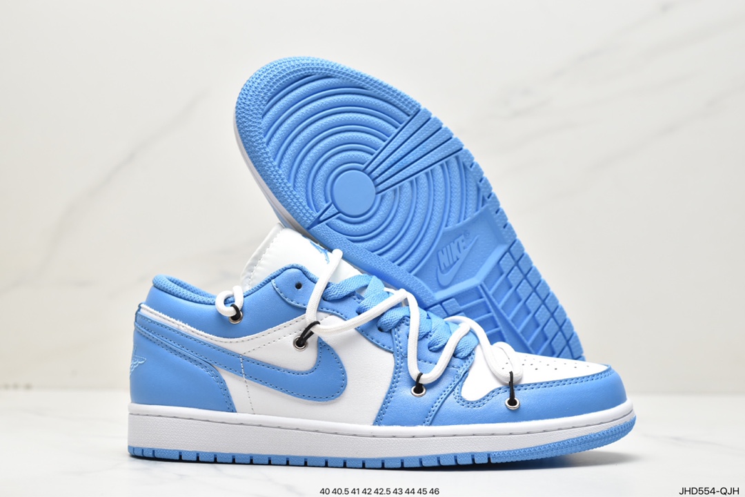 190 Air Jordan 1 Low 解构抽绳低帮 AJ1乔1低帮休闲板鞋 AO9944-441