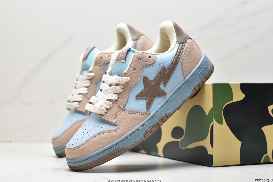 Harajuku trend brand A Bathing Ape in Japan BAPE Sk8 Sta Low SK8 series low-top sneakers