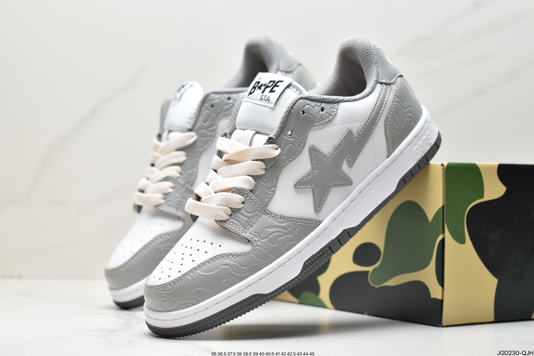 Harajuku trend brand A Bathing Ape in Japan BAPE Sk8 Sta Low SK8 series low-top sneakers